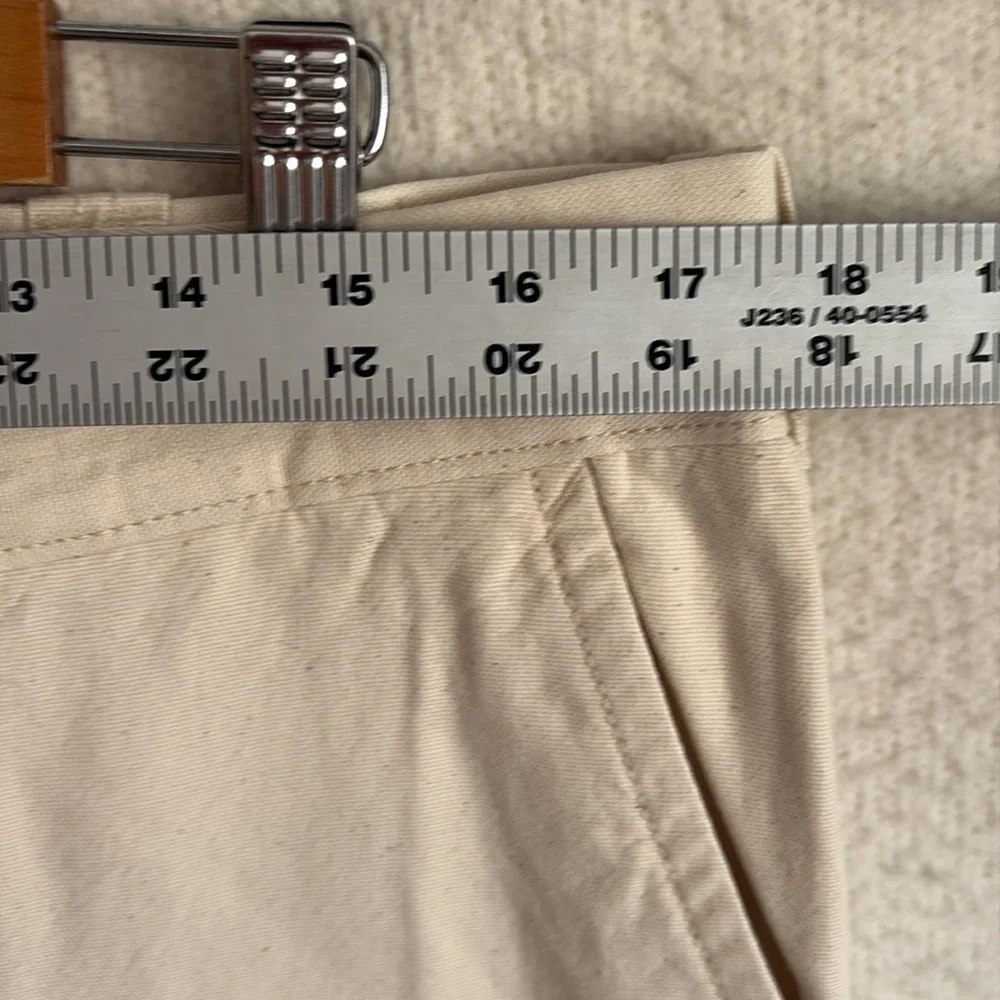 J. Crew Cream Chino Pants